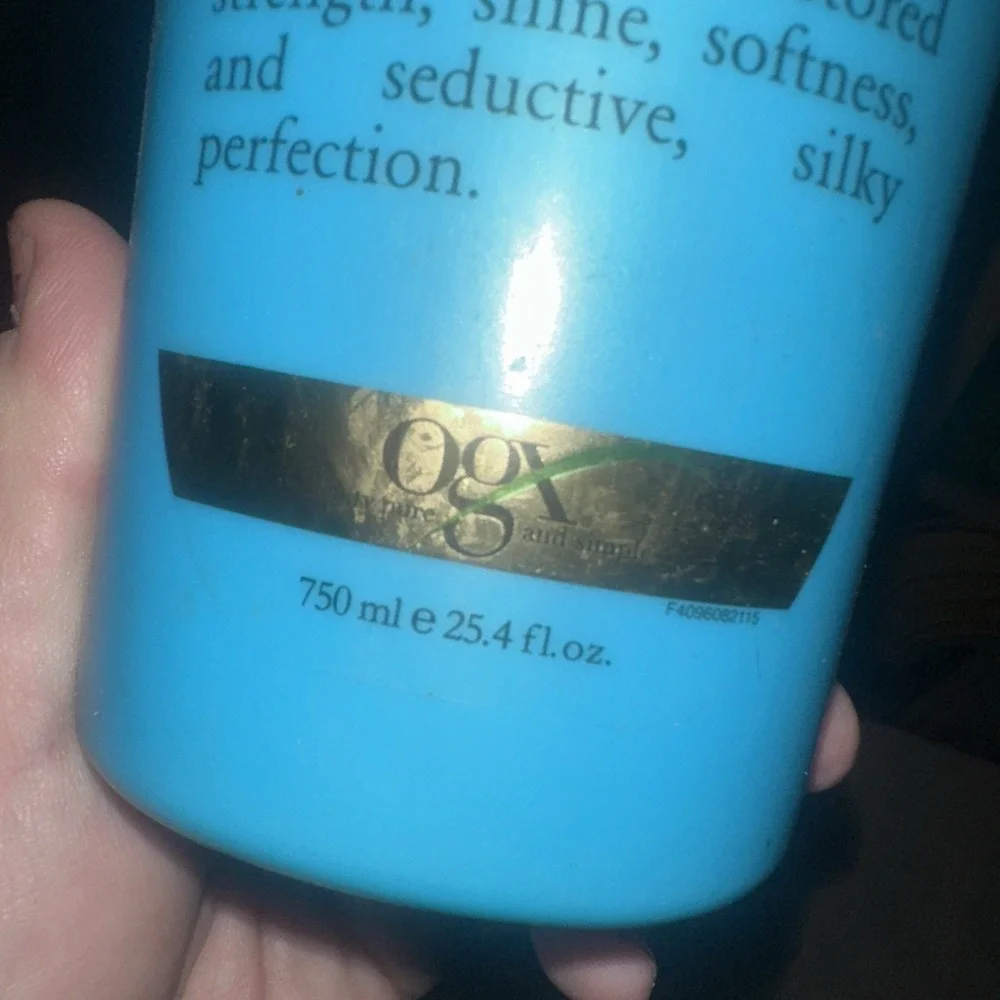 OGX argan oil